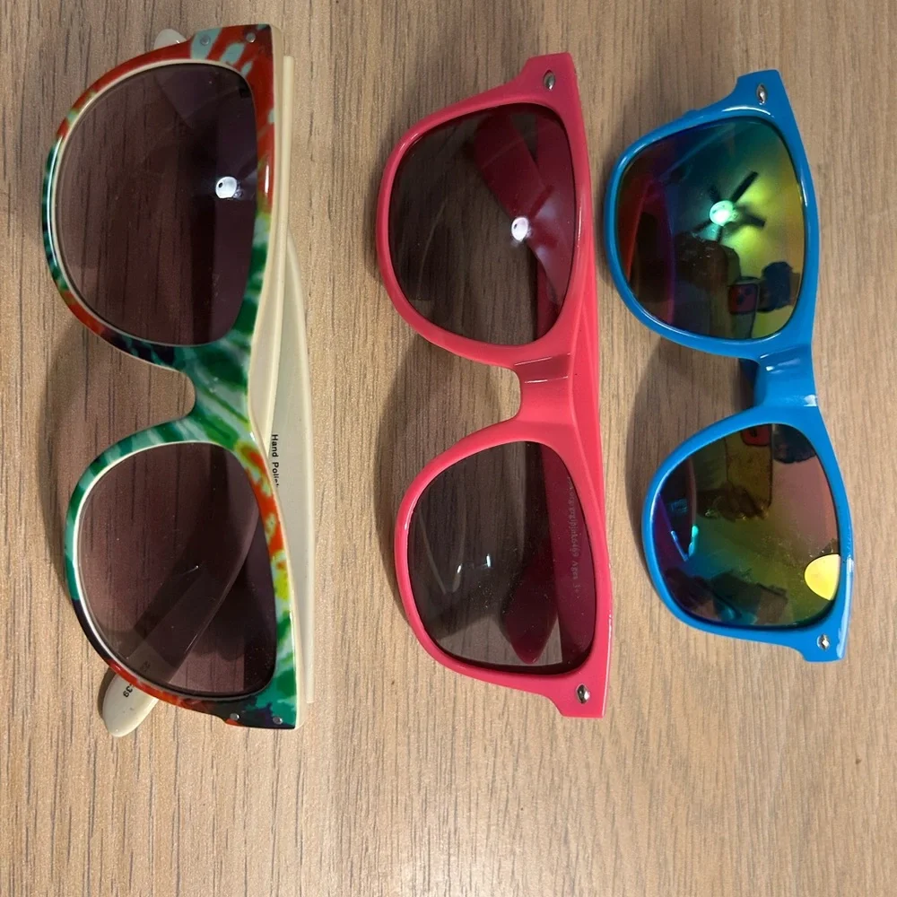 Colorful Sunglasses Trio